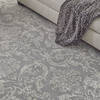 Nourison Jubilant Grey 710 X 910 Area Rug  805-113551 Thumb 4