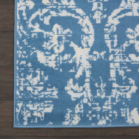 Nourison Jubilant Blue Runner 23 X 73 Area Rug 805-113553 Image 1