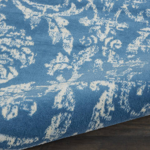 Nourison Jubilant Blue Runner 23 X 73 Area Rug 805-113553 Image 2