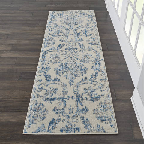 Nourison Jubilant Beige Runner 23 X 73 Area Rug 805-113554 Image 3