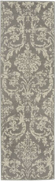 Nourison Jubilant Grey Runner 2'3" X 7'3" Area Rug  805-113555