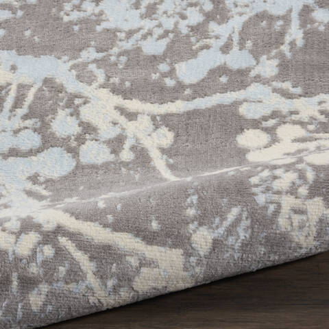Nourison Jubilant Grey 20 X 40 Area Rug 805-113556 Image 2