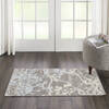 Nourison Jubilant Grey 20 X 40 Area Rug  805-113556 Thumb 3