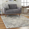 Nourison Jubilant Grey 40 X 60 Area Rug  805-113557 Thumb 5