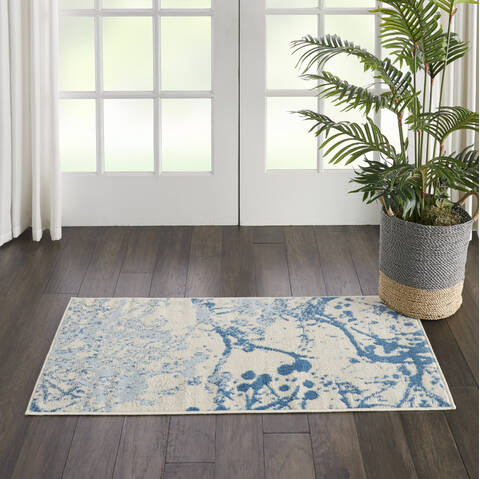 Nourison Jubilant Beige 20 X 40 Area Rug 805-113561 Image 3