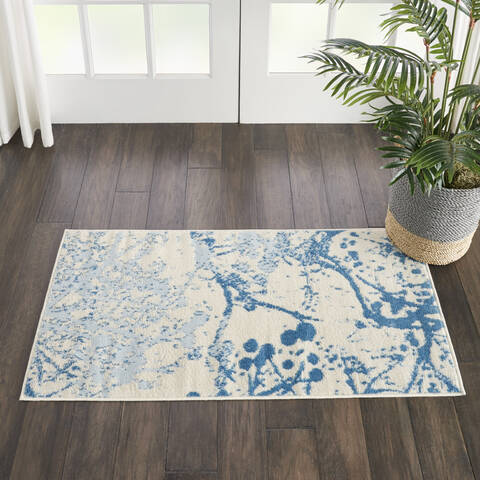 Nourison Jubilant Beige 20 X 40 Area Rug 805-113561 Image 4