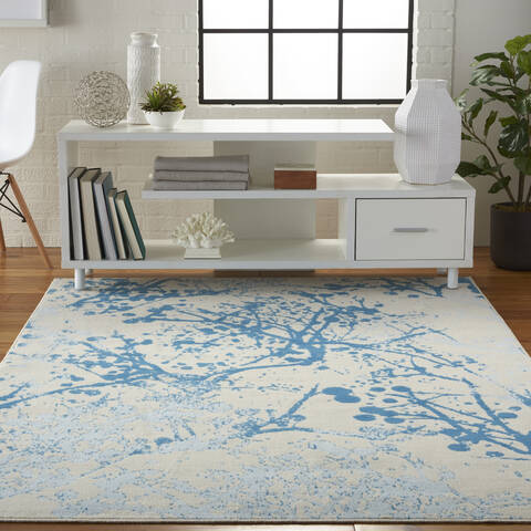 Nourison Jubilant Beige 40 X 60 Area Rug 805-113562 Image 3