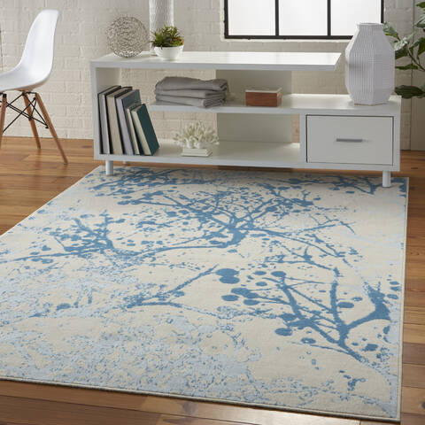 Nourison Jubilant Beige 40 X 60 Area Rug 805-113562 Image 5