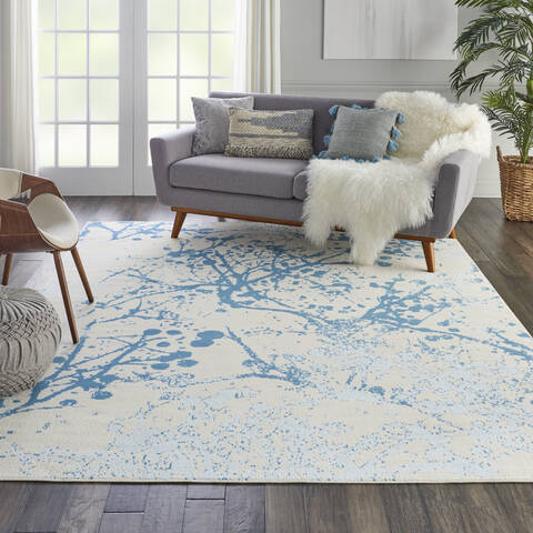 Nourison Jubilant Beige 710 X 910 Area Rug 805-113565 Image 3