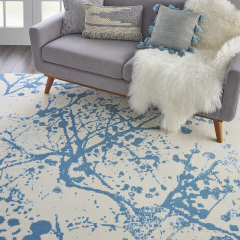 Nourison Jubilant Beige 710 X 910 Area Rug 805-113565 Image 4