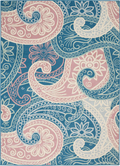 Nourison Jubilant Blue 53 X 73 Area Rug 805-113571 Image 0