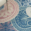 Nourison Jubilant Blue 53 X 73 Area Rug 805-113571 Thumb 4