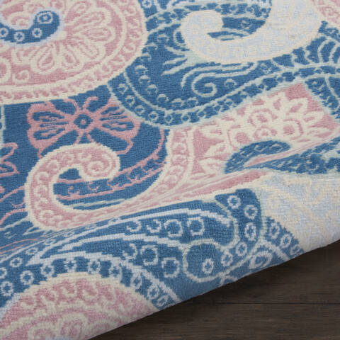 Nourison Jubilant Blue Runner 23 X 73 Area Rug 805-113573 Image 2