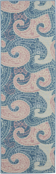 Nourison Jubilant Blue Runner 23 X 73 Area Rug 805-113573 Image 0
