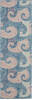 Nourison Jubilant Blue Runner 23 X 73 Area Rug 805-113573 Thumb 0