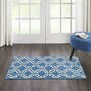 Nourison Jubilant Blue 20 X 40 Area Rug  805-113580 Thumb 3