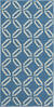 Nourison Jubilant Blue 20 X 40 Area Rug 805-113580 Thumb 0
