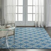 Nourison Jubilant Blue 53 X 73 Area Rug  805-113583 Thumb 3