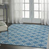 Nourison Jubilant Blue 53 X 73 Area Rug  805-113583 Thumb 5