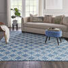 Nourison Jubilant Blue 710 X 910 Area Rug 805-113584 Thumb 3