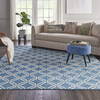 Nourison Jubilant Blue 710 X 910 Area Rug  805-113584 Thumb 3