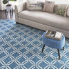 Nourison Jubilant Blue 710 X 910 Area Rug  805-113584 Thumb 4