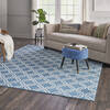 Nourison Jubilant Blue 710 X 910 Area Rug  805-113584 Thumb 5