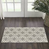 Nourison Jubilant Grey 20 X 40 Area Rug  805-113585 Thumb 4