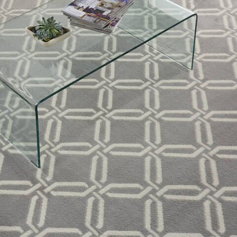 Nourison Jubilant Grey 710 X 910 Area Rug 805-113589 Image 4