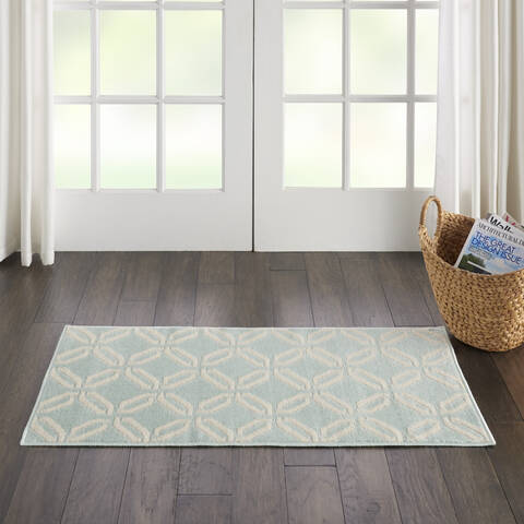 Nourison Jubilant Blue 20 X 40 Area Rug 805-113590 Image 3