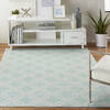 Nourison Jubilant Blue 40 X 60 Area Rug  805-113591 Thumb 3