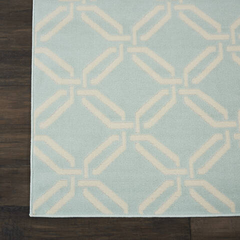 Nourison Jubilant Blue 710 X 910 Area Rug 805-113594 Image 1