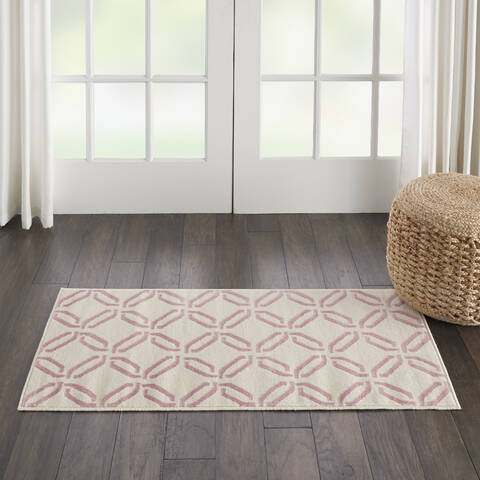 Nourison Jubilant Beige 20 X 40 Area Rug 805-113595 Image 3