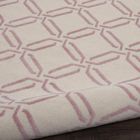 Nourison Jubilant Beige Round 53 X 53 Area Rug 805-113597 Image 2