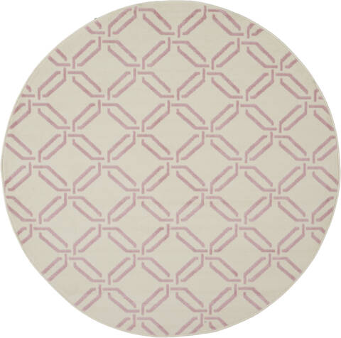 Nourison Jubilant Beige Round 53 X 53 Area Rug 805-113597 Image 0