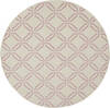 Nourison Jubilant Beige Round 53 X 53 Area Rug  805-113597 Thumb 0