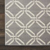 Nourison Jubilant Grey Runner 23 X 73 Area Rug 805-113601 Thumb 1