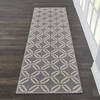 Nourison Jubilant Grey Runner 23 X 73 Area Rug  805-113601 Thumb 3