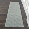 Nourison Jubilant Blue Runner 23 X 73 Area Rug  805-113602 Thumb 3