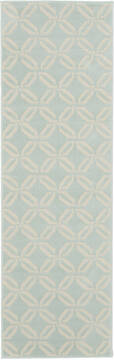 Nourison Jubilant Blue Runner 2'3" X 7'3" Area Rug  805-113602