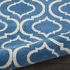 Nourison Jubilant Blue 20 X 40 Area Rug  805-113604 Thumb 2