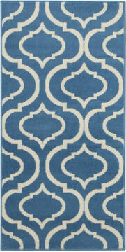 Nourison Jubilant Blue 2'0" X 4'0" Area Rug  805-113604