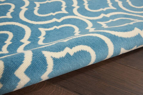 Nourison Jubilant Blue 40 X 60 Area Rug 805-113605 Image 2