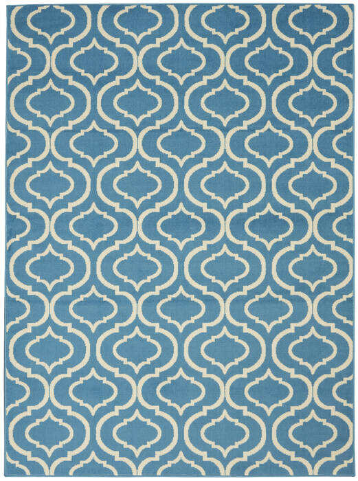 Nourison Jubilant Blue 40 X 60 Area Rug 805-113605 Image 0