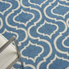 Nourison Jubilant Blue 40 X 60 Area Rug  805-113605 Thumb 4