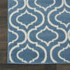 Nourison Jubilant Blue 710 X 910 Area Rug  805-113608 Thumb 1