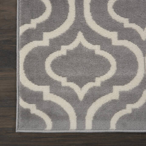 Nourison Jubilant Grey 20 X 40 Area Rug 805-113609 Image 1