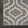 Nourison Jubilant Grey 20 X 40 Area Rug  805-113609 Thumb 1