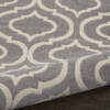 Nourison Jubilant Grey 20 X 40 Area Rug  805-113609 Thumb 2