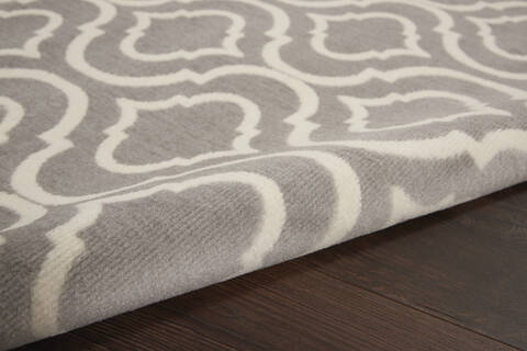 Nourison Jubilant Grey 40 X 60 Area Rug 805-113610 Image 2